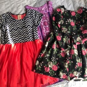 COPY - 🧿3 for $10🧿 3 Bundle of Girls dresses size 7/8